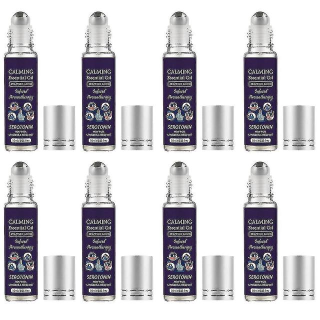 8pcs Pheromone Parfum, Sundazee Pheromone Oil, Natural Roll-on Pheromone Infused Essential Oil Anti Anxiety Serotonin Lavender on Productcaster.