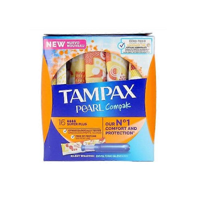 Tampax pearl compak super plus buffer 18 units on Productcaster.