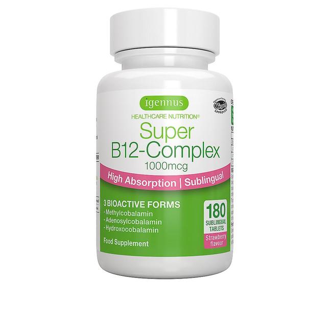 Igennus super b12-complex 1000mcg 180's on Productcaster.