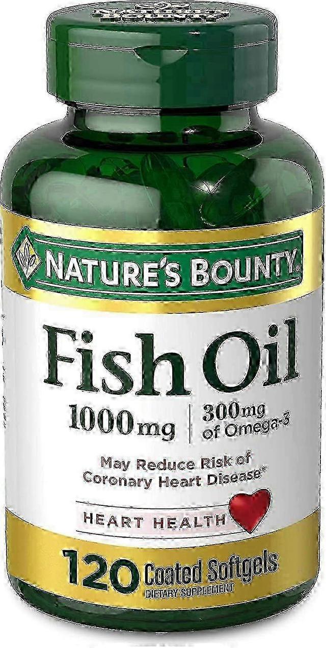 Natures Bounty 1 000 mg, gélules, huile de poisson de générosité de la nature, 100 unités on Productcaster.