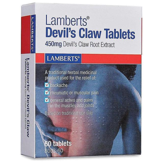 Lamberts Devils Claw Tablets 60 (8003-60) on Productcaster.