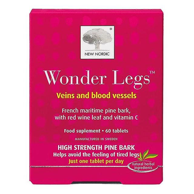 New Nordic Wonder Legs Veins & Blood Vessels 60 Tablets on Productcaster.