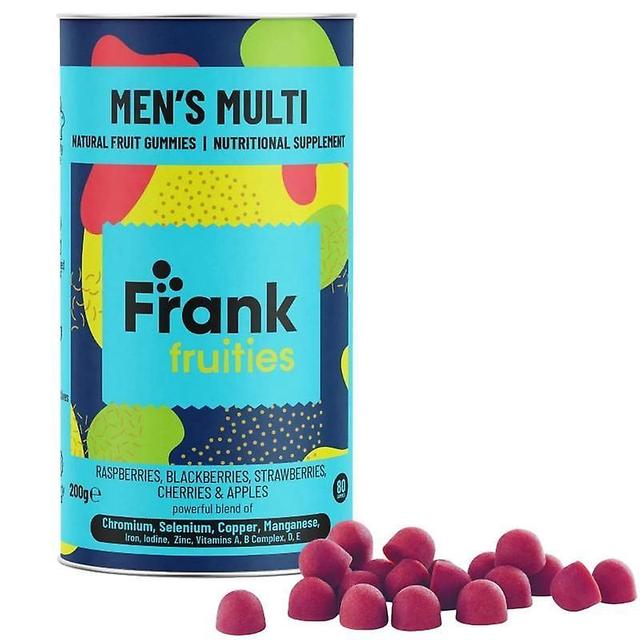 Frank Fruities Pánske Multi Gummies 80 on Productcaster.