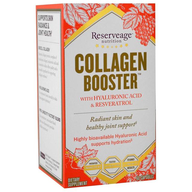 ReserveAge Nutrition, Collagen Booster with Hyaluronic Acid & Resveratrol, 60 Ca on Productcaster.