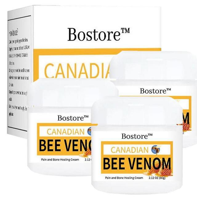 Bee Pain Relief Bone Healing Cream Natural Ingredients Promote Blood Circulation To Improve Joint Discomfort Patients 3pcs on Productcaster.