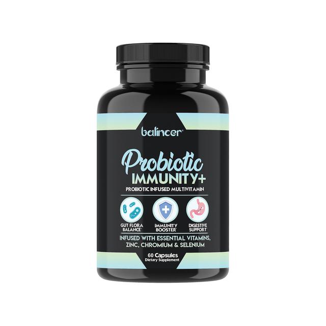 Probiotická imunita Vorallme + probiotický infúzny multivitamín Chráňte rovnováhu gastrointestinálneho zdravia Črevná flóra podporuje trávenie 60ka... on Productcaster.