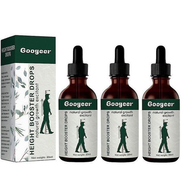 1-3 stuks Height Booster Drops, plantenextract hoge olie voor botgroei, boost metabolisme [XH] 3pcs on Productcaster.