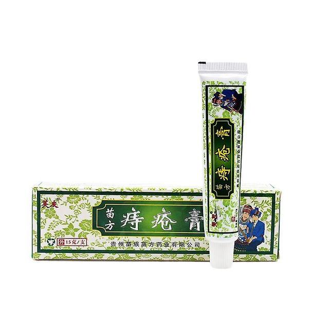 Qian New Promotion Hemorrhoids Ointment Herbal Materials Suppository Powerful Hemorrhoids Cream External Hemorrhoids Anal Fissure on Productcaster.