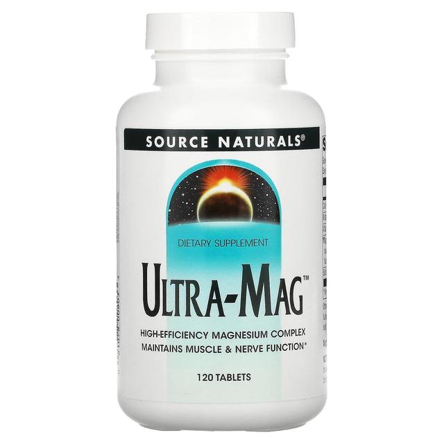 Source Naturals Källa Naturals, Ultra-Mag, 120 tabletter on Productcaster.