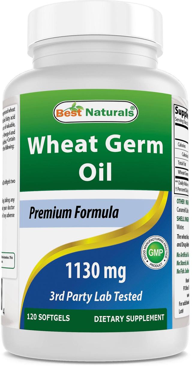 Best naturals wheat germ oil 1130 mg 120 softgels on Productcaster.