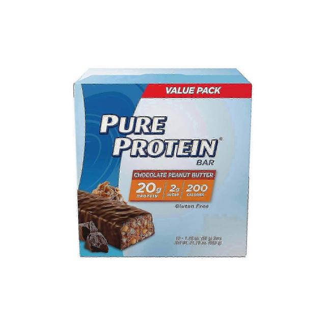 Pure protein bar, chocolate peanut butter, 12 ea on Productcaster.