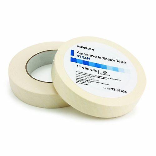 McKesson Steam Indicator Tape 1 Inch X 60 Yard Steam, Count of 1 (Pack of 1) on Productcaster.