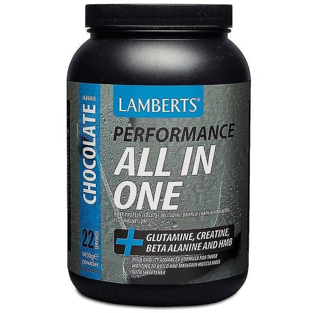 Lamberts Performance All In One Chocolate 1450g (7026-1450) on Productcaster.