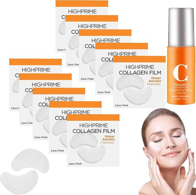 Korea Highprime Collagen Soluble Film Highprime Collagen Film & Mist Kit Korean Technology Soluble Collagen Film Highprime Collagen Film Mask (5... on Productcaster.