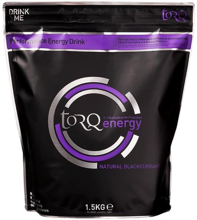 Torq Energy Drink 1.5kg Carbohydrates Natural Refreshing Flavours Hydration Supplement Black Currant on Productcaster.