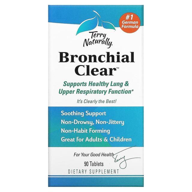 Terry Naturally, Bronchial Clear, 90 Tablets on Productcaster.