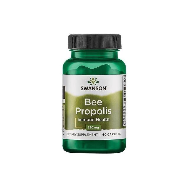 Swanson bee propolis 550 mg 60 kaps. BI7681 on Productcaster.