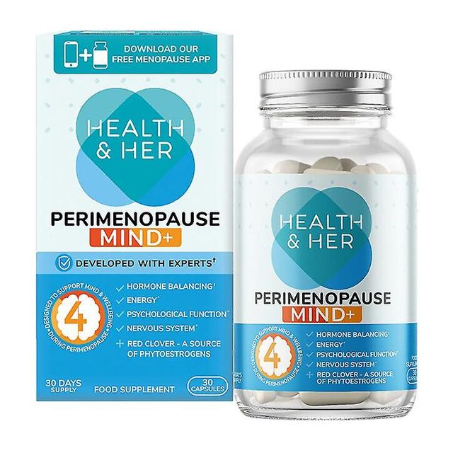 Health & Her Terveys &; Hänen perimenopause Mind + Multi Nutrient Supplement 30 kapselia on Productcaster.