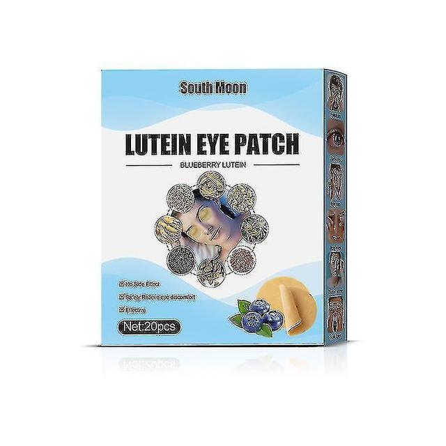 20pcs Blueberry Lutein Eye Patch Eye Fatigue Blurred Vision Relief With Excessive Cold Compress Eye on Productcaster.