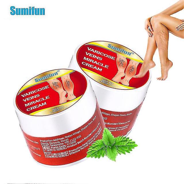 1pcs 10g New Varicose Veins Cream Thigh Spider Removal Phlebitis Vasculiti 1pcs without box on Productcaster.