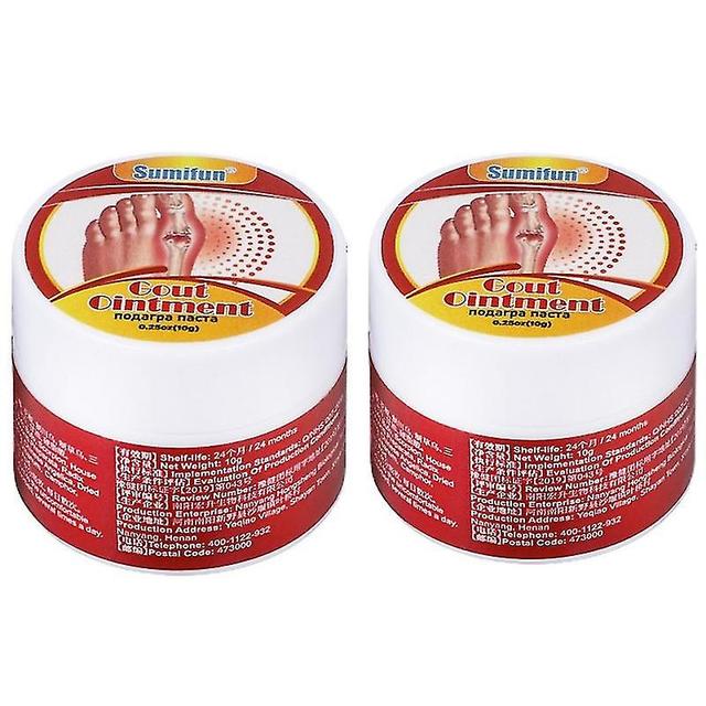 2 stuks Sumifun Jicht Crème Joint Cream Toe Knee Joint Care Cream Crème on Productcaster.