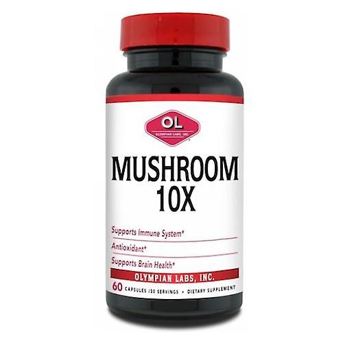 Olympian Labs Mushroom 10X, 60 Count (Pak van 1) on Productcaster.