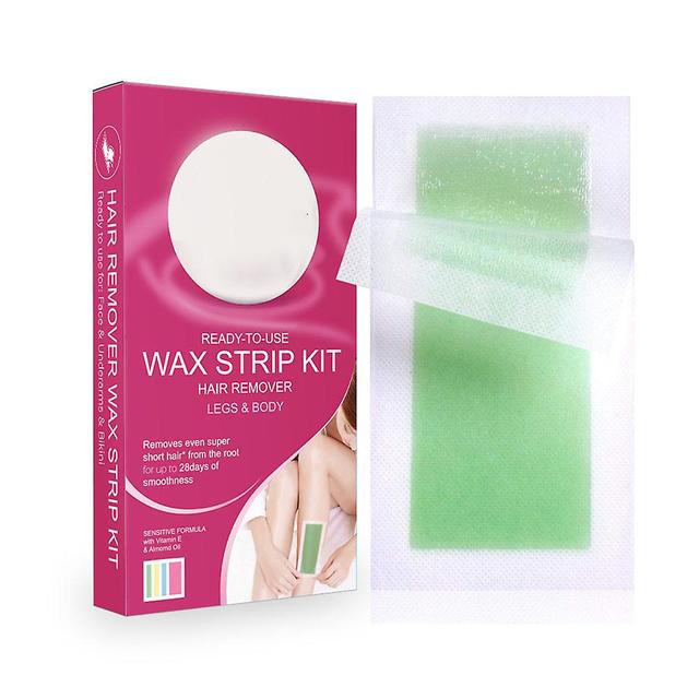 40 Counts Large/small Size Wax Strips Set Portable Lightweight Hair Remover For Underarms Legs B on Productcaster.