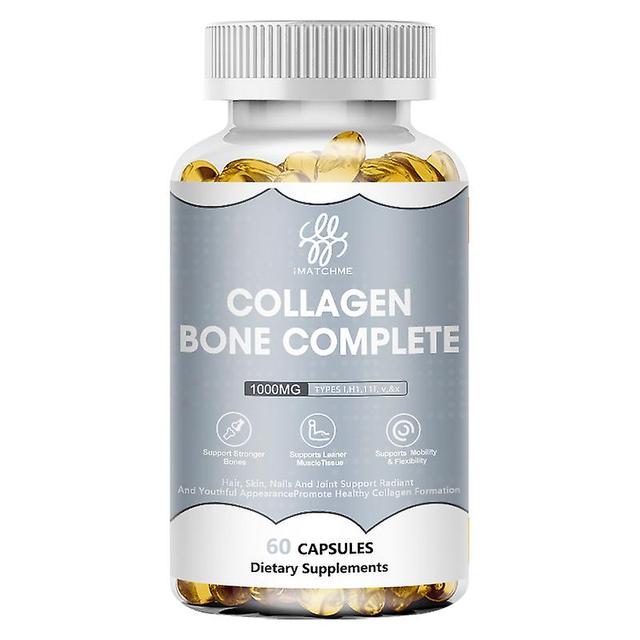 Collagen Capsules Support Bone Growth, Calcium Absorption, Joint Health, Relieve Joint Pain, And Increase Bone Densityhuamade Huamade 1 x 60pcs on Productcaster.