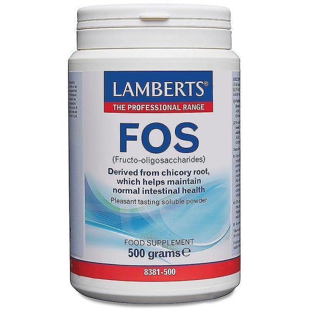 Lamberts FOS (Fructo-oligosaccharides) 500g (8381-500) on Productcaster.