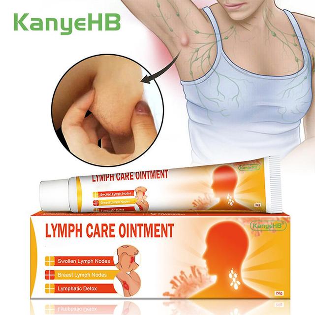 1/2pcs 20g Unisex Lymphatic Detox Ointment Neck Chest Lymph Anti-swelling Herbs Cream Lymph Cream Medical Plaster 1Pc on Productcaster.