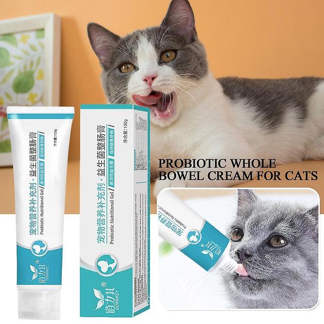 Pet Probiotic Nutrition Cream 130g Dog Cat Stomach Treasure Baby Cat Diarrhea on Productcaster.