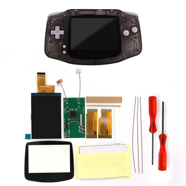 Game Console Accessories Easy Install V5 Drop In Gba 3.0\ Clear black on Productcaster.