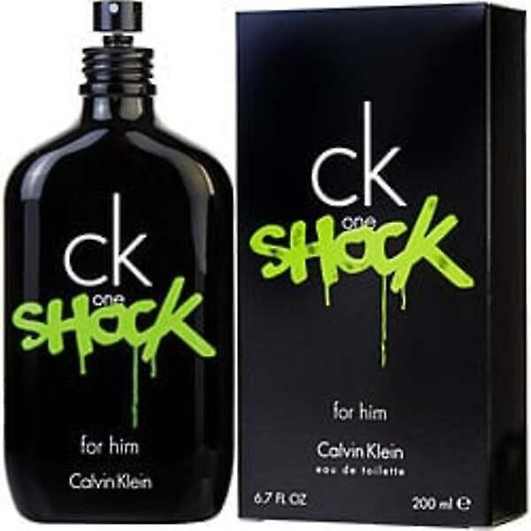 CK ONE SHOCK by Calvin Klein EDT SPRAY 6.7 OZ For Men on Productcaster.