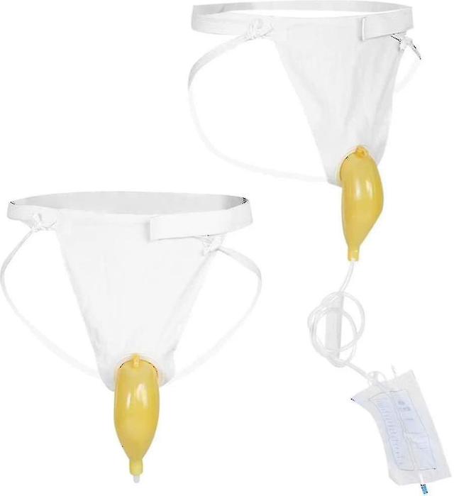 Urine Bag, Breathable Urinal Collector For Men's Urinal Elastic Waistband Toilet Elastic Waistband U on Productcaster.