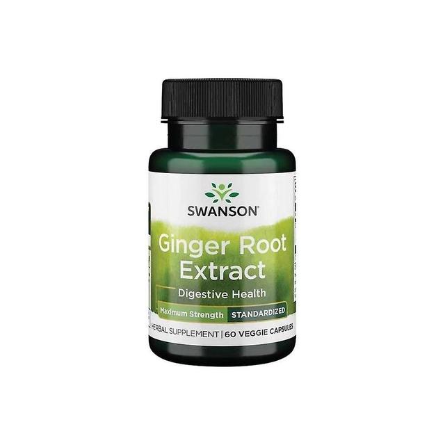 Swanson ginger forte extract (60 capsules) BI7406 on Productcaster.