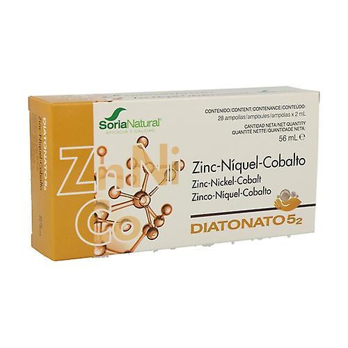 Soria Natural Diatonát 5/2 (Zn Ni Co) 28 injekčných liekoviek on Productcaster.