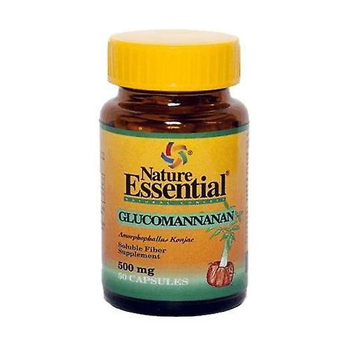 Nature Essential Glucomanana 50 capsules of 500mg on Productcaster.