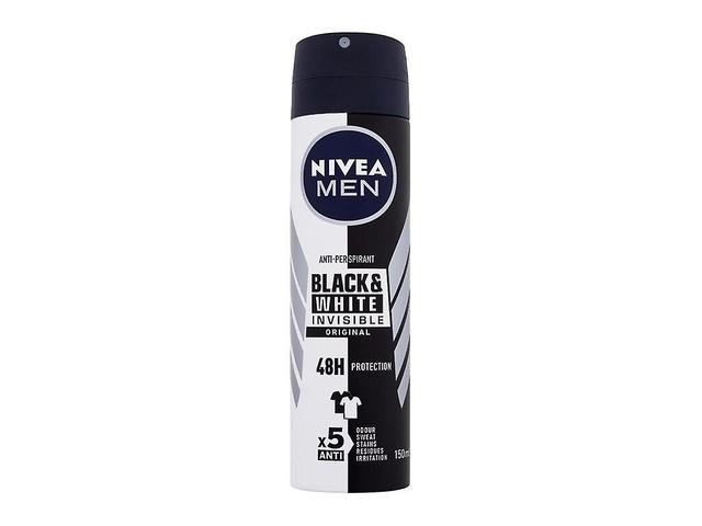 Nivea - Men Invisible For Black & White Original Deodorant Spray - For Men, 150 ml on Productcaster.