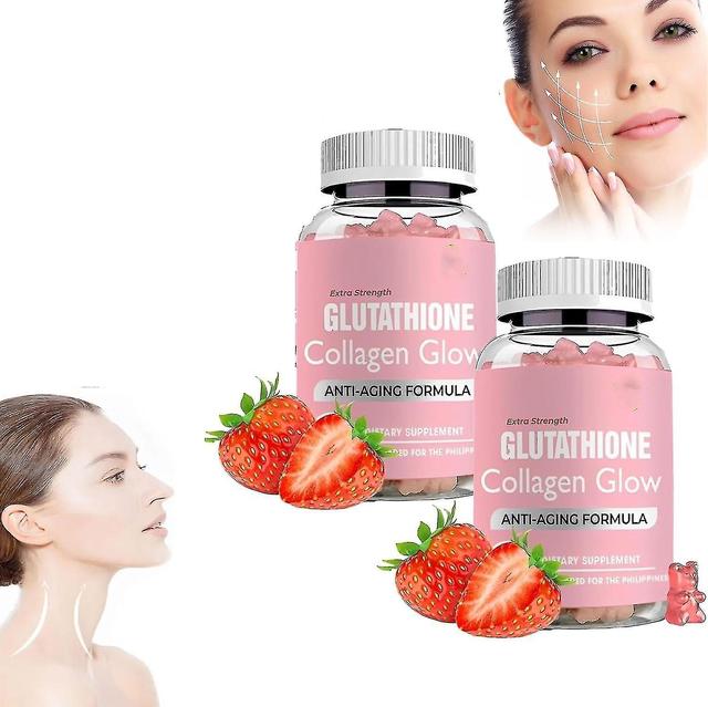 Glutathion-Kollagen-Gummis,Glutathion-Kollagen-Glow-Gummis für dunkle Flecken,Korea Glutathion-Gummis,Koreanische Kollagen-Gummis für die Hautpfleg... on Productcaster.