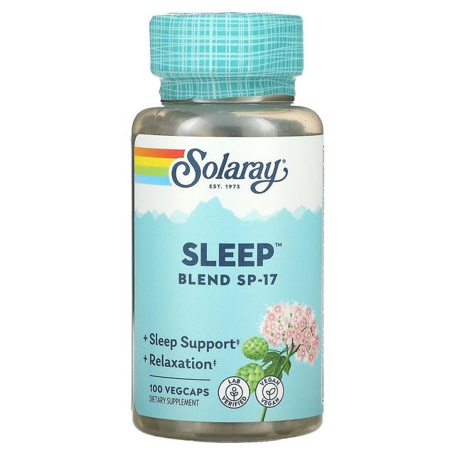 Solaray, Sleep Blend SP-17, 100 VegCaps on Productcaster.