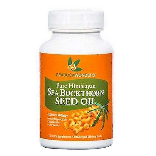 SeabuckWonders Seabuck Wonders Sea Buckthorn Seed Oil, 60 Softgels (Pack of 1) on Productcaster.