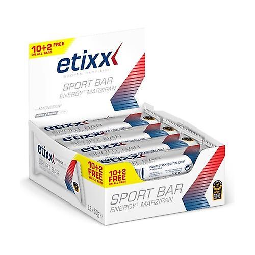 Etixx Ernergy sport marzipan bars 12 bars on Productcaster.