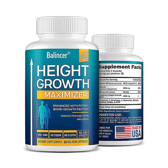 Vorallme Heightening Natural Heightening Agents - Enhances Bone Strength - Promotes Bone Growth 60pcs A bottles on Productcaster.