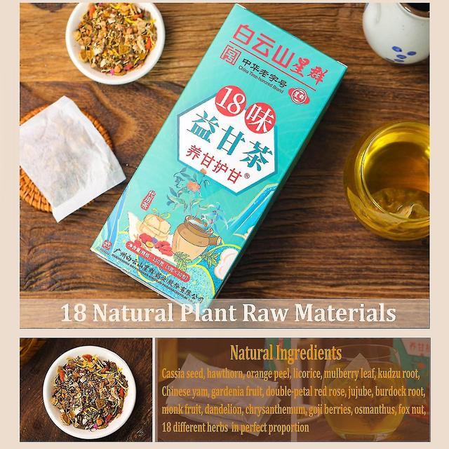 Liver Nourishing Tea - 18 Herbs For Healthy Liver - Liver Detox & Cleansing Tea 1 box on Productcaster.