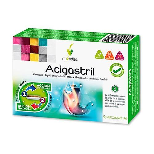 Novadiet Acigastril gastric well-being 30 tablets on Productcaster.