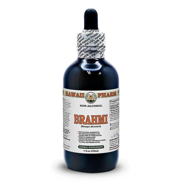 Hawaii Pharm Brahmi (bacopa monnieri) liquid extract herbal supplement 120 ml on Productcaster.