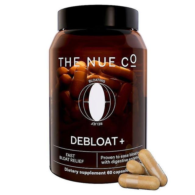 The Nue Co. Debloat + Capsules 60 on Productcaster.