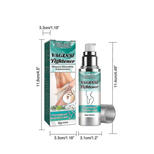 Vaginale aanscherpende crème Betere absorptie dan vaginale aanscherpende gel reinigt Normaliseert Ph-balans Snelle langdurige resultaten 30ml on Productcaster.