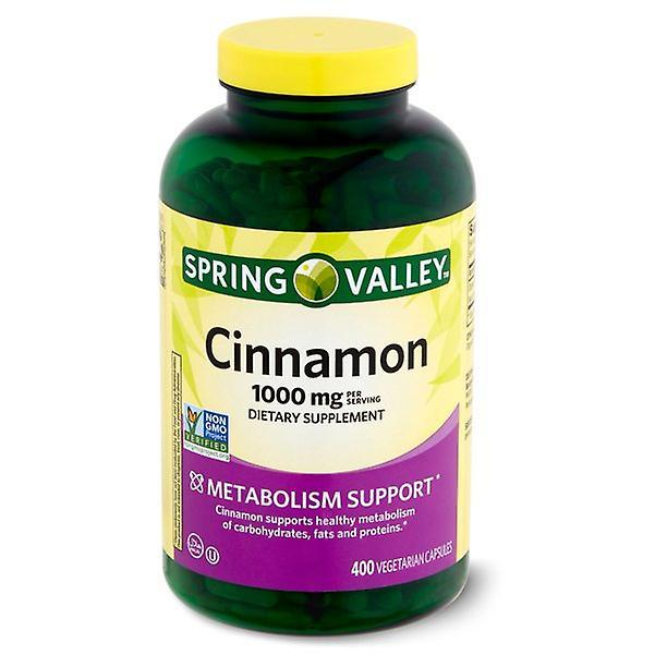 Spring valley cinnamon dietary supplement, 1000 mg, 400 count on Productcaster.