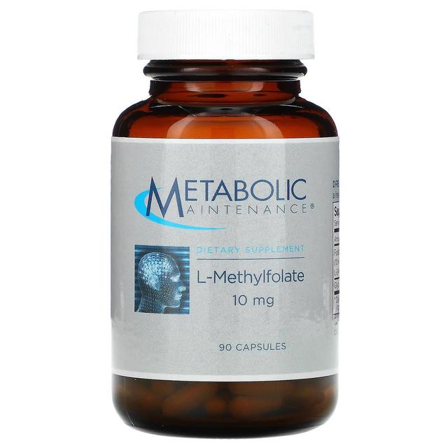 Metabolic Maintenance Utrzymanie metabolizmu, L-metylofolian, 10 mg, 90 Kapsułki on Productcaster.